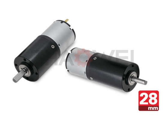 High Torque 28mm 12v / 24v Planetary DC Gear Motor For Automatic Vending Machine