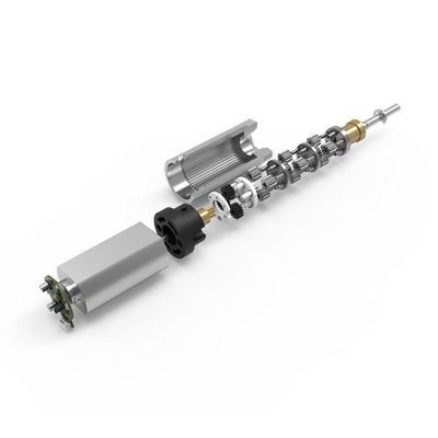 MD008008-369 5v 6v 12v متال گیربکس 33RPM 750gf.Cm گیربکس میکرو سیاره ای کم سرعت
