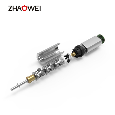 MD008008-47 259RPM 600gf.Cm گیربکس میکرو سیاره ای موتور دنده فلزی 8 میلی متری سرعت کم