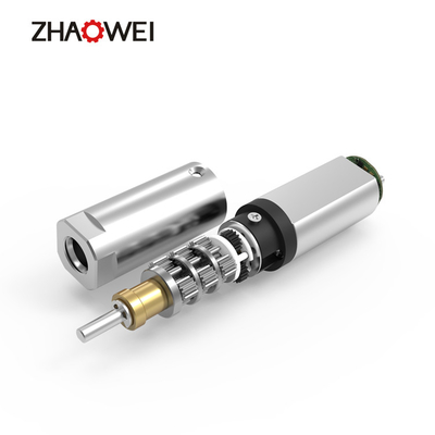 MD008008-47 259RPM 600gf.Cm گیربکس میکرو سیاره ای موتور دنده فلزی 8 میلی متری سرعت کم