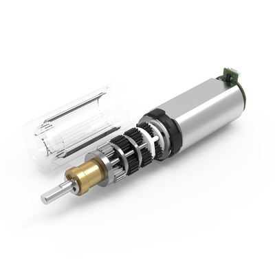 PD008008-152 گیربکس میکرو سیاره ای پلاستیکی 74RPM 200gf.Cm 6v 12v RPM کم